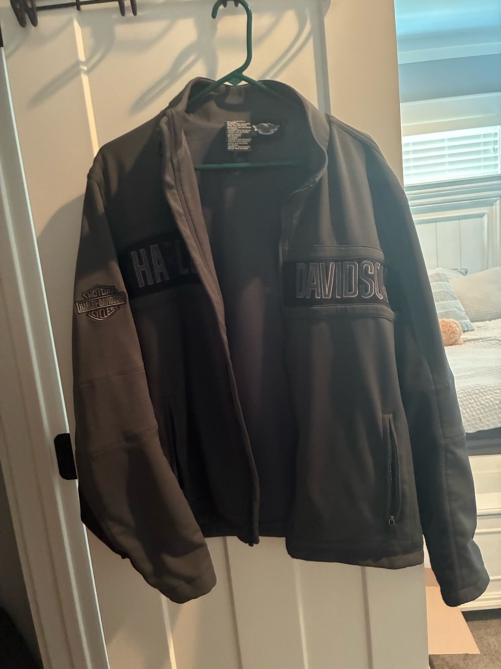 Harley-Davidson Black Men's Logo Bomber Jacket